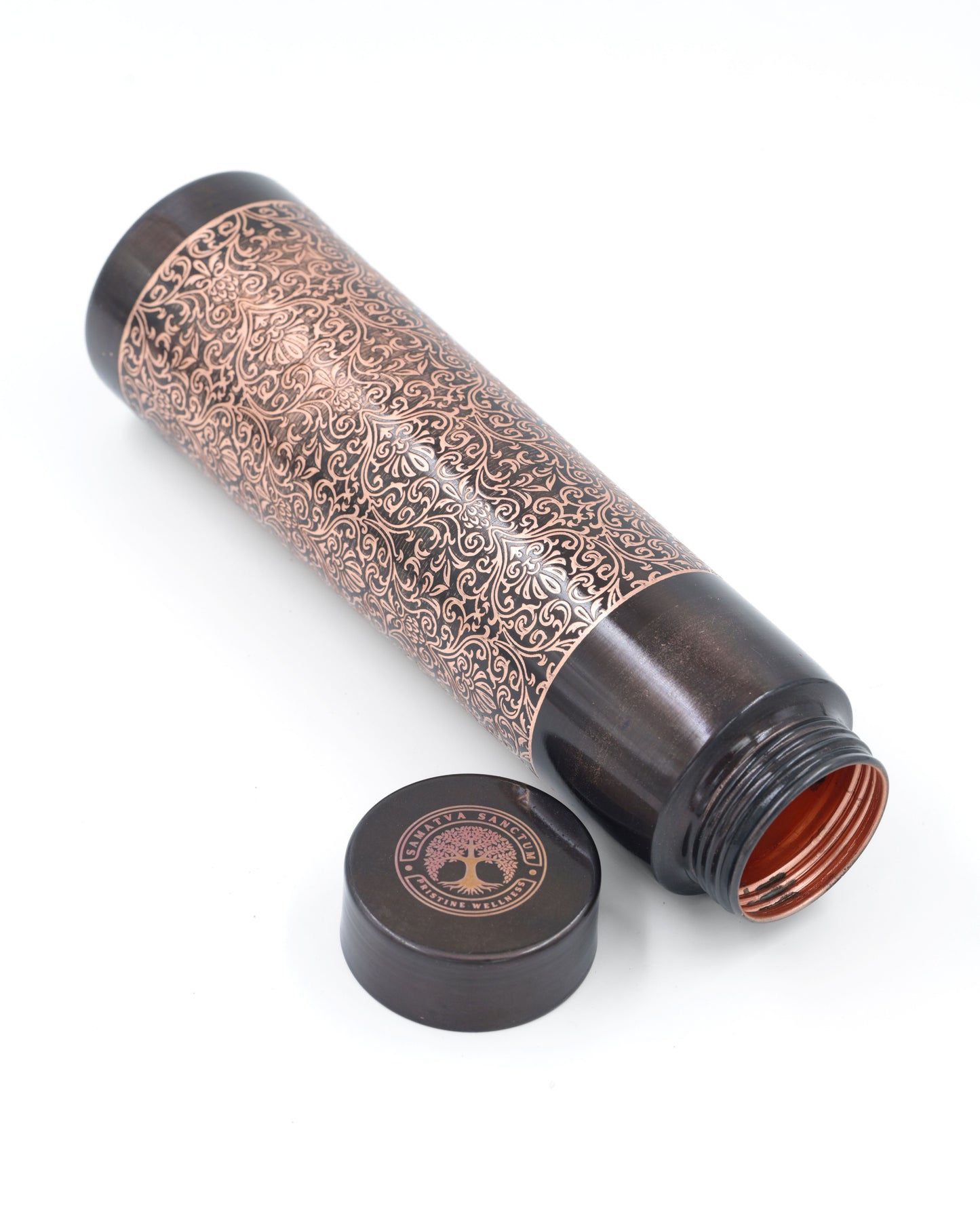 "Kalakriti" Antique Copper Water Bottle - 950 ml BPA Free- Join Free and Leak Proof (Copy)