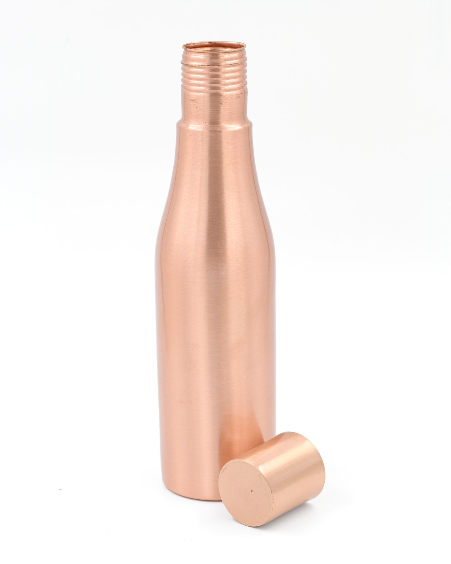 Wine Bottle Shaped Copper Water Bottle - 950 ml BPA Free- Join Free and Leak Proof