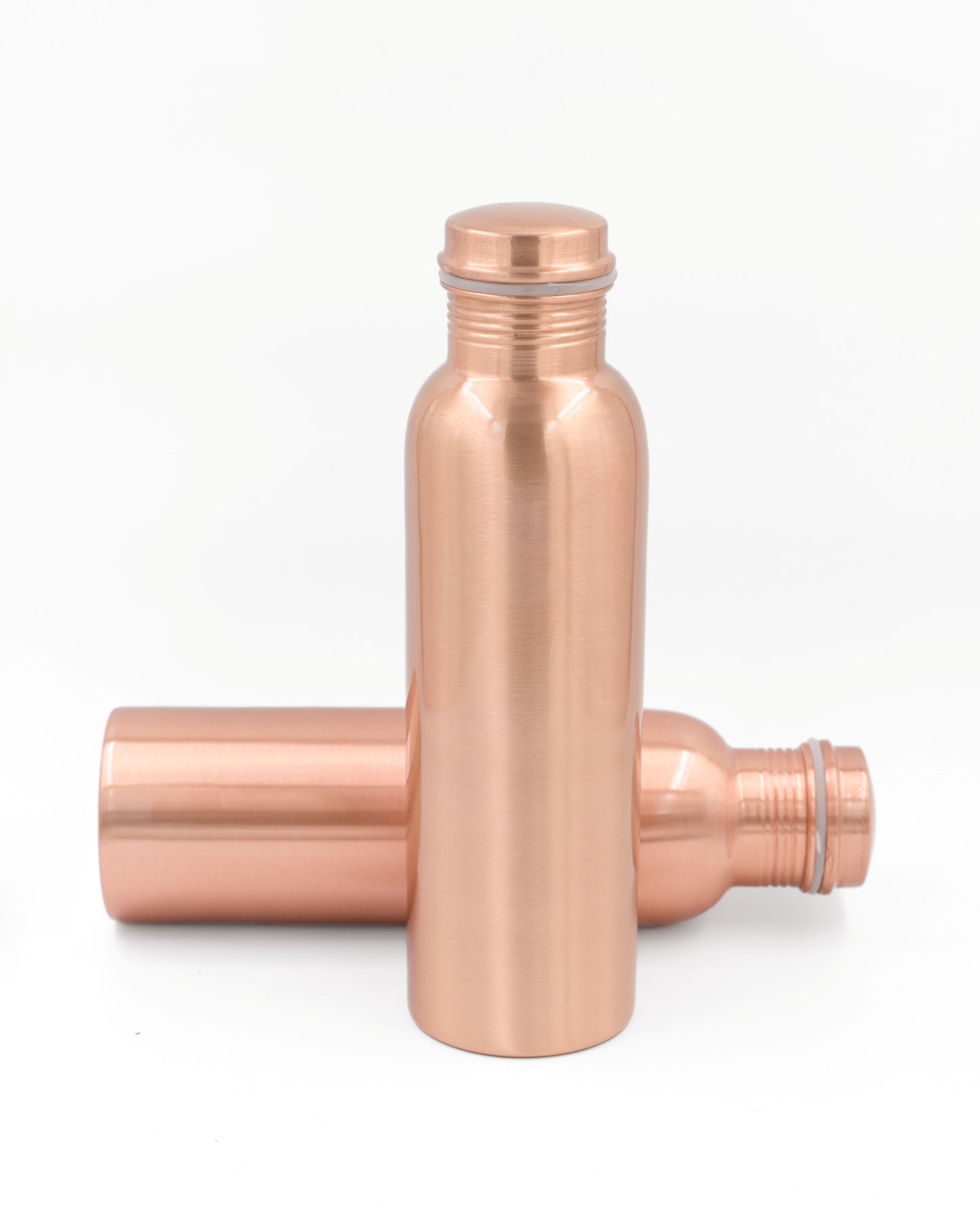 "Jal" Plain Pure Copper Water Bottle - 950 ml BPA Free- Join Free and Leak Proof