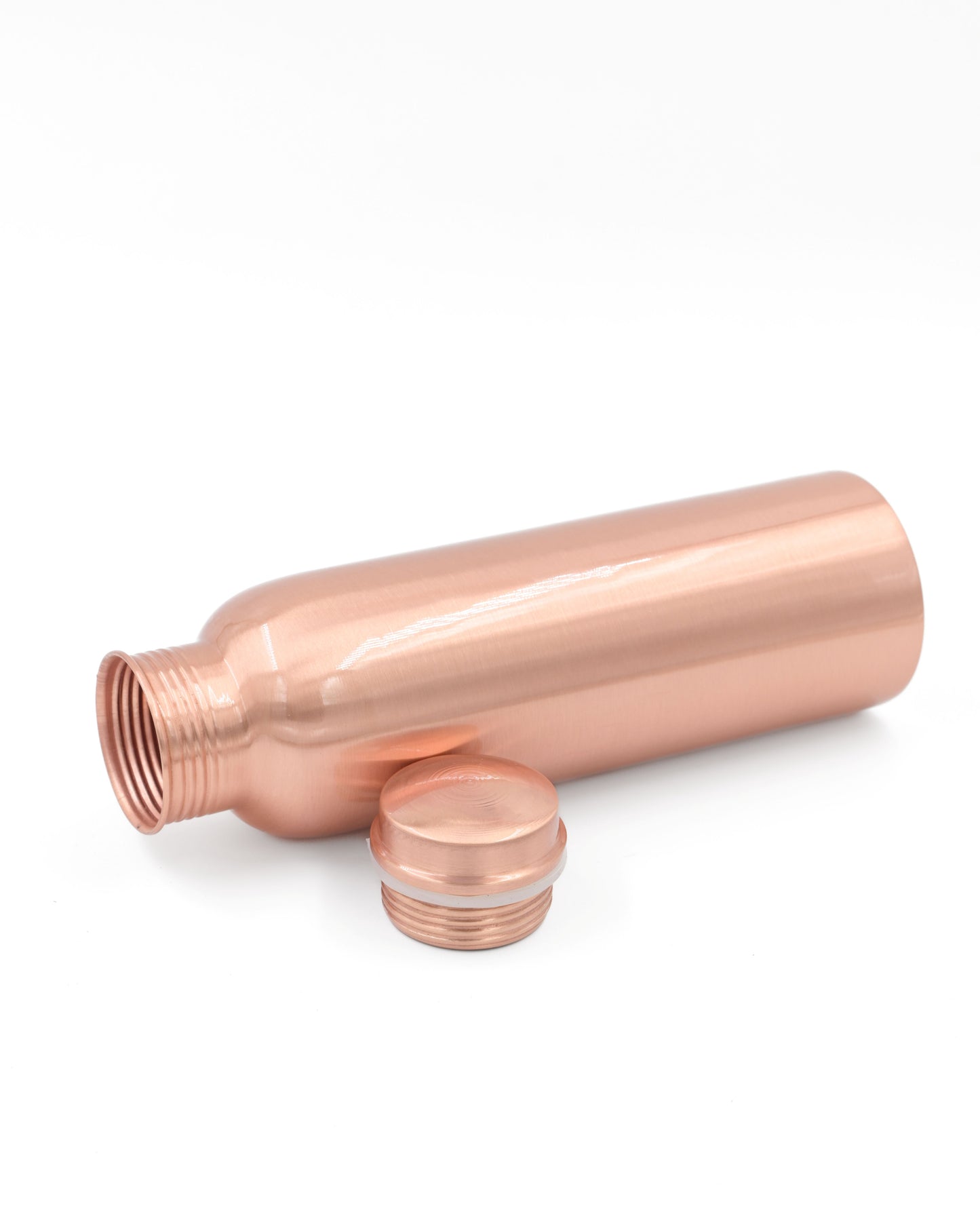 "Jal" Plain Pure Copper Water Bottle - 950 ml BPA Free- Join Free and Leak Proof