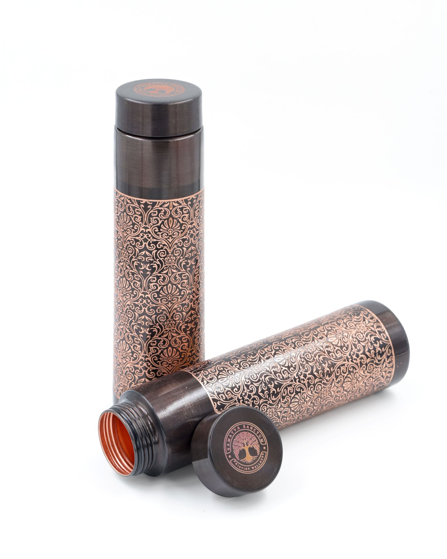 "Kalakriti" Antique Copper Water Bottle - 950 ml BPA Free- Join Free and Leak Proof (Copy)