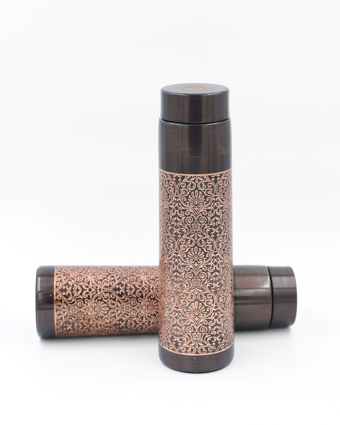 "Kalakriti" Antique Copper Water Bottle - 950 ml BPA Free- Join Free and Leak Proof (Copy)