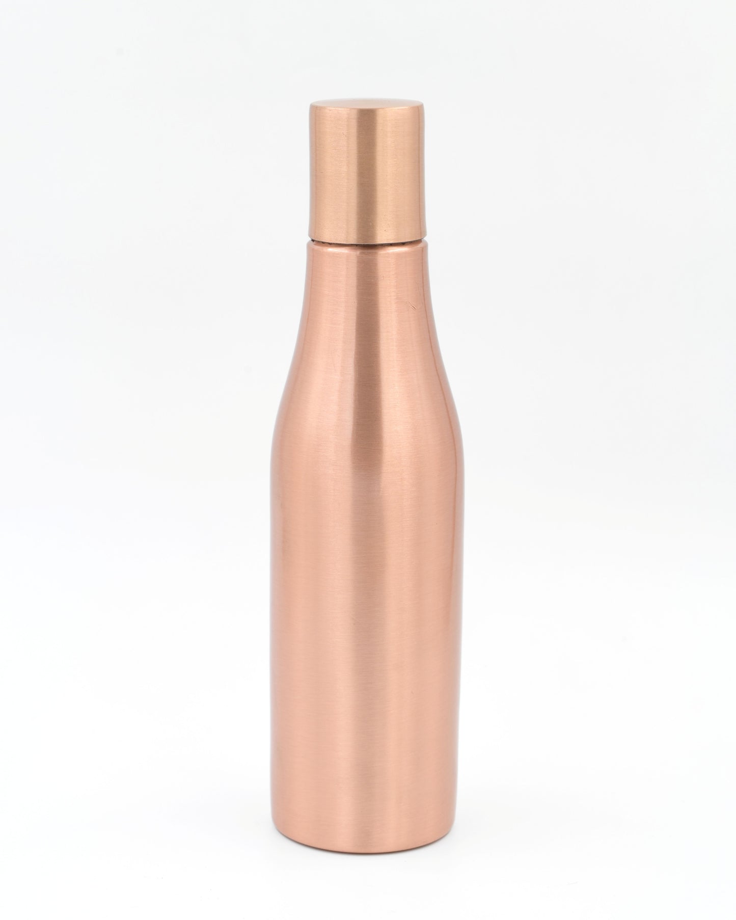 Wine Bottle Shaped Copper Water Bottle - 950 ml BPA Free- Join Free and Leak Proof